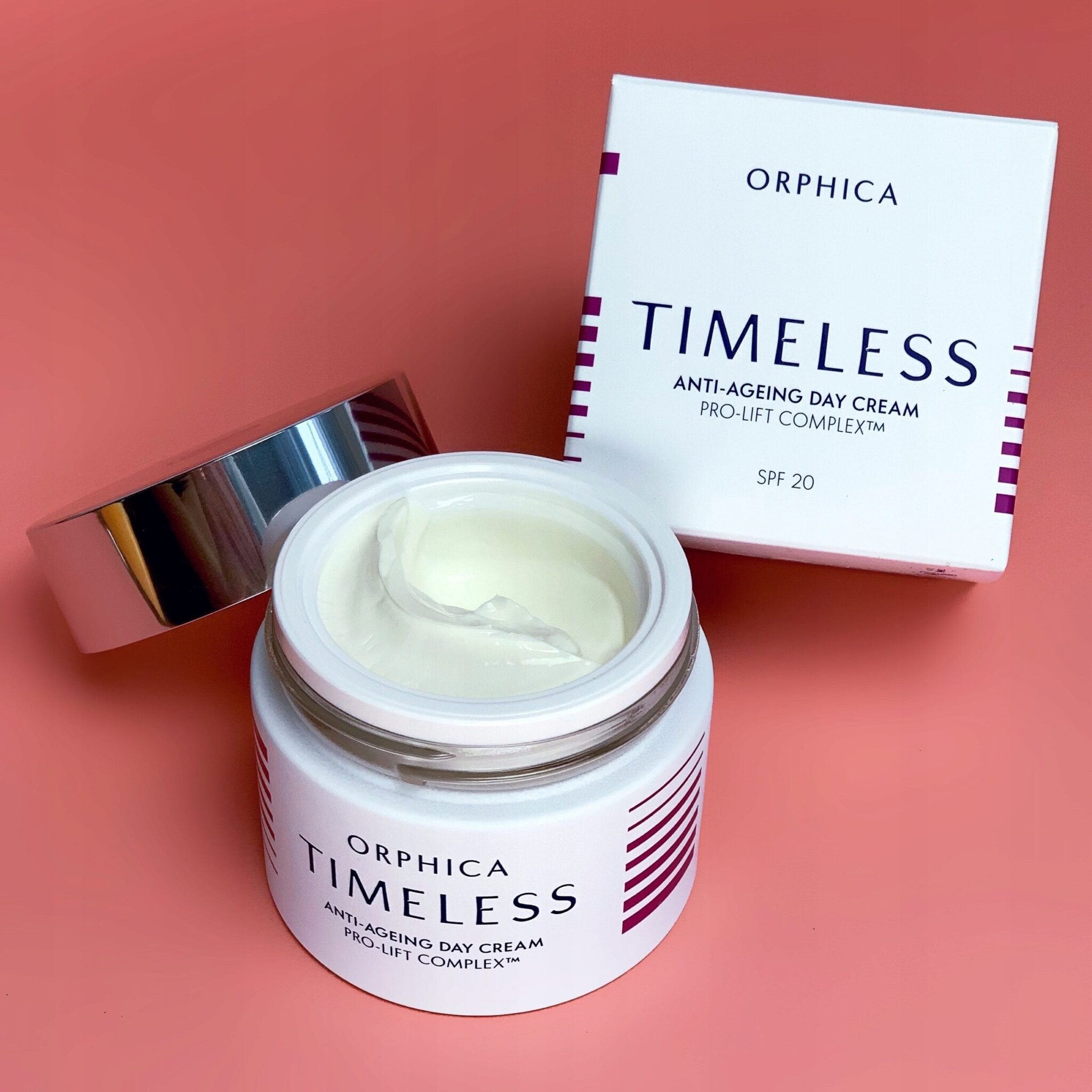 Дневен крем против бръчки Orphica Timeless с филтър SPF 20