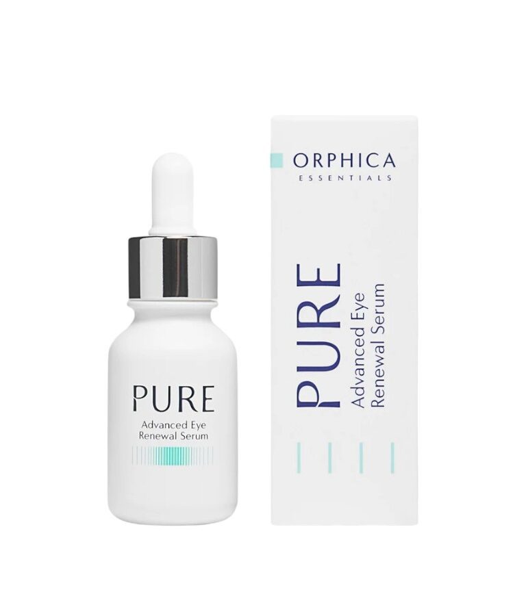 Озаряващ околоочен серум Orphica Pure