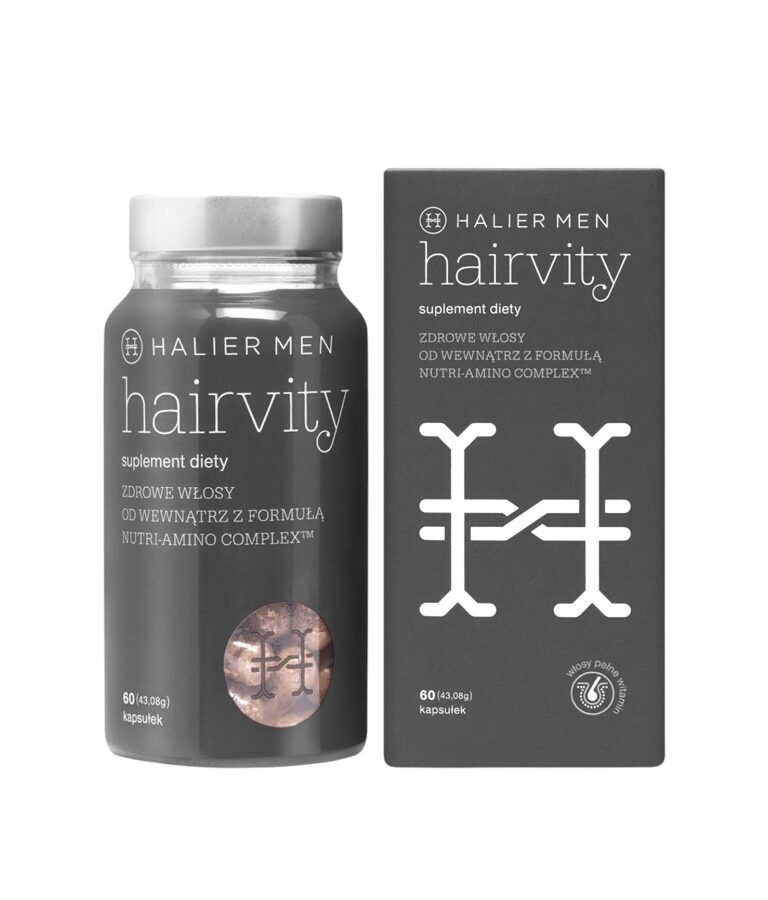 Нутрикозметика за здрави коса и скалп Hairvity Men Halier