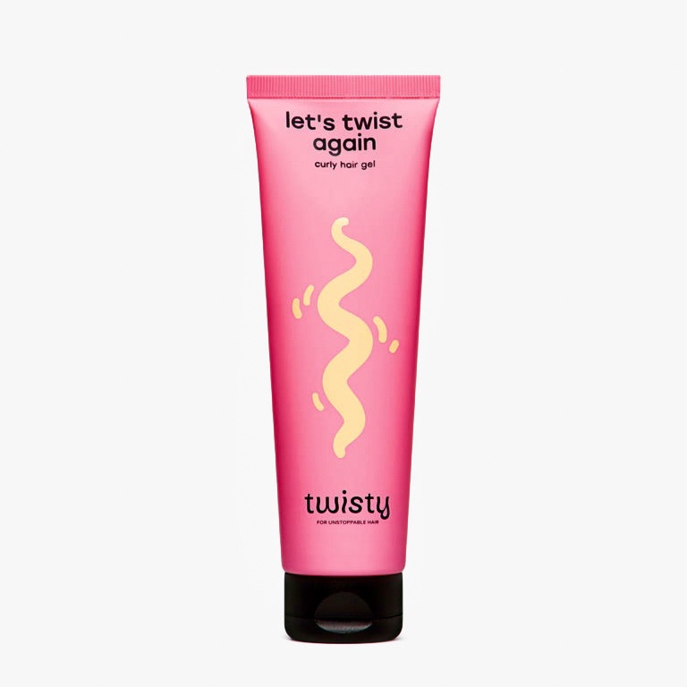 Гел за къдрава коса Twisty Let's Twist Again – лека фиксация, хидратация и дефинирани къдрици